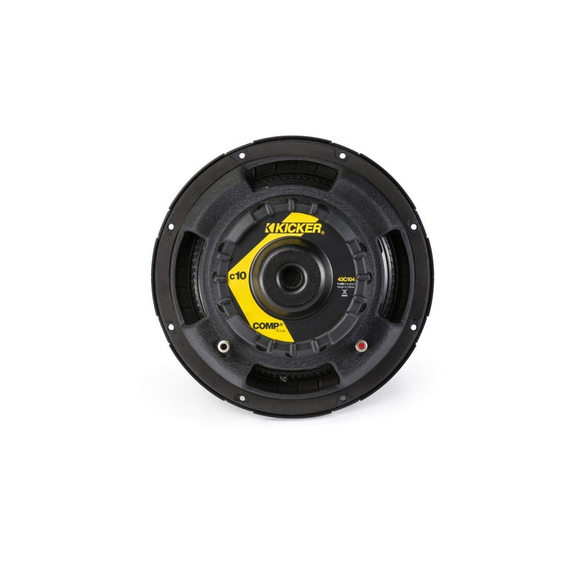 KICKER Comp 10-inch (25cm) Subwoofer, 4-Ohm, RoHS Compliant - Image 4